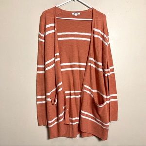 Madewell Stripe Summer Ryder Cardigan Sweater